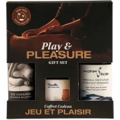 Earthly Body Hemp Seed Play & Pleasure 3 Piece Gift Set