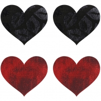 Stolen Kisses Heart Pasties