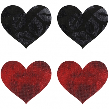Stolen Kisses Heart Pasties