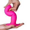 Adrien Lastic Hitsens 4 Pink 6.8" Dual Density Silicone Dildo