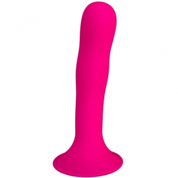 Adrien Lastic Hitsens 4 Pink 6.8" Dual Density Silicone Dildo