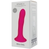 Adrien Lastic Hitsens 4 Pink 6.8" Dual Density Silicone Dildo