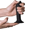 Adrien Lastic Hitsens 5 Black 5" Dual Density Silicone Dildo