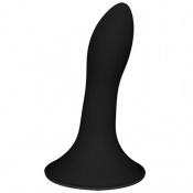 Adrien Lastic Hitsens 5 Black 5" Dual Density Silicone Dildo