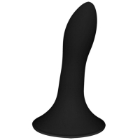 Adrien Lastic Hitsens 5 Black 5" Dual Density Silicone Dildo