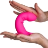 Adrien Lastic Hitsens 2 Pink 6.5" Dual Density Silicone Dildo