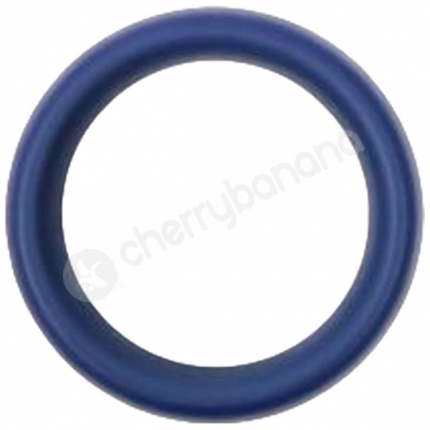 Hombre Snug Fit Blue Silicone Cock Ring