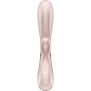 Satisfyer Hot Lover Silver/Champagne Rabbit Heating App Controlled Vibrator