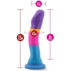 Avant D1 Hot N Cool Soft Dildo With Curved Shaft & Broad Head