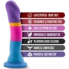 Avant D1 Hot N Cool Soft Dildo With Curved Shaft & Broad Head