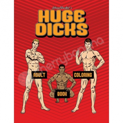 Huge Dicks Colouring Book