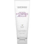 Wicked Simply Hybrid Jelle Thick Water & Silicone Based Gel Vegan & Glycerin Free Lubricant 120ml