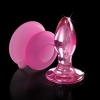 Icicles #90 Glass Massager With Suction Cup Base