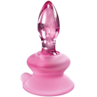 Icicles #90 Glass Massager With Suction Cup Base