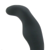 Velvet Plush Black Mini Vibrating Prostate Massager