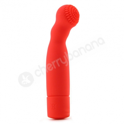 Simply Silicone 8 X Midi G's Red G-tickler Vibrator Simply Silicone 8 X Midi G's Red G-tickler Vibrator