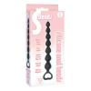 S-Beads Black Silicone Anal Beads