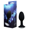 Crystal Amulet Black Small Jewelled Butt Plug