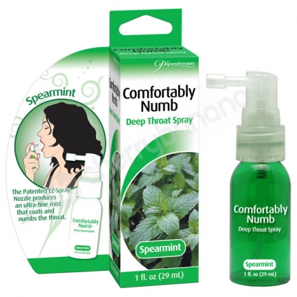 Comfortably Numb Spearmint Deep Throat Spray 29ml