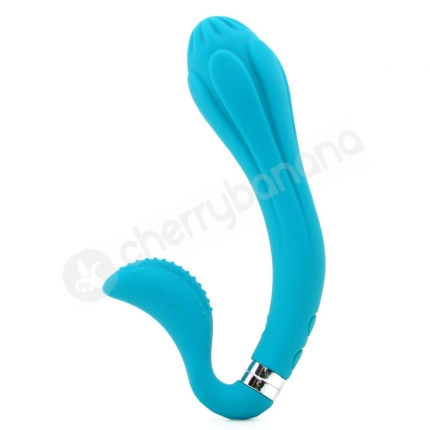 The Lady Jadore 360 Reversible Tulip Turquoise Vibrator