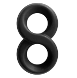 Renegade Infinity Black Cock Ring