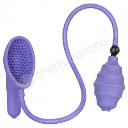 Purple Silicone Pro Vibrating Intimate Pussy Pump