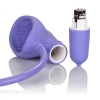 Purple Silicone Pro Vibrating Intimate Pussy Pump