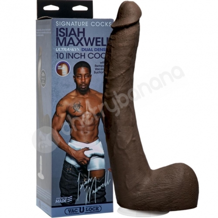 Signature Cocks Isiah Maxwell 10" Ultraskyn Penis Dildo With Vac-U-Lock Suction Cup Signature Cocks Isiah Maxwell 10" Ultraskyn Penis Dildo With Vac-U-Lock Suction Cup