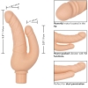 Studs Ivory Power Stud Over & Under Dual Penetrating Vibrator