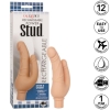Studs Ivory Power Stud Over & Under Dual Penetrating Vibrator