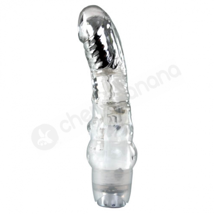 Jelly Rancher Clear 6'' Vibrating Massager