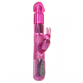 Pink 7 Function Jack Rabbit Vibrator