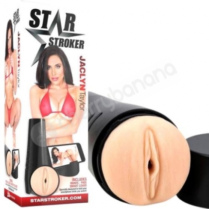 Star Stroker Jaclyn Taylor Realistic Pussy Stroker With Phone Stand Star Stroker Jaclyn Taylor Realistic Pussy Stroker With Phone Stand