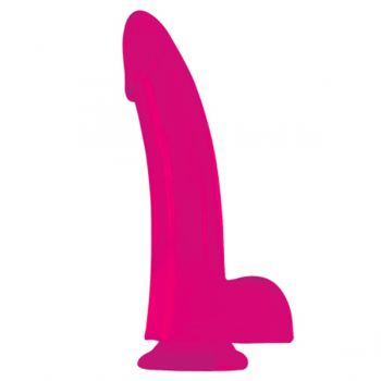 Jelly Rancher Pink 6" Smooth Rider Dong