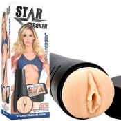 Star Stroker Jessa Rhodes Realistic Pussy Stroker With Phone Stand