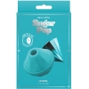 Sugar Pop Jewel Teal Discreet Travel Friendly Clitoral Air Pulse Vibrator