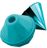 Sugar Pop Jewel Teal Discreet Travel Friendly Clitoral Air Pulse Vibrator