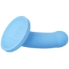 Sportsheets Jinx Blue 5" Solid Silicone Dildo With Suction Cup Base