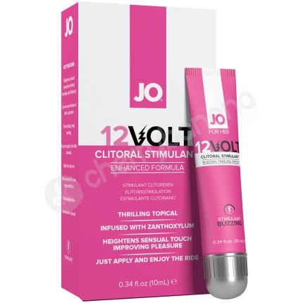 JO 12 Volt Clitoral Stimulant 10ml JO 12 Volt Clitoral Stimulant 10ml