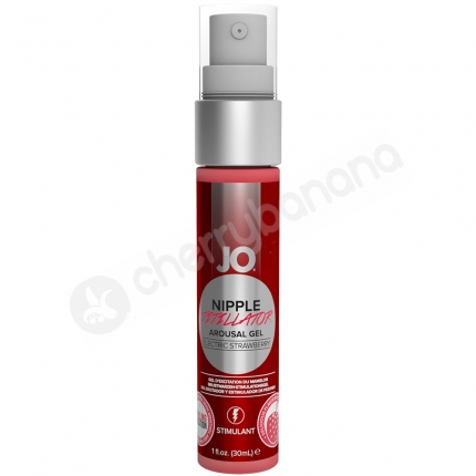 JO Nipple Titillator Strawberry Arousal Gel 30ml