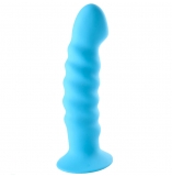 Maia Kendall Blue Swirled Silicone Dildo