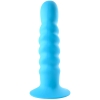 Maia Kendall Blue Swirled Silicone Dildo