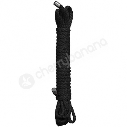 Ouch Black Kinbaku Rope 10m Ouch Black Kinbaku Rope 10m