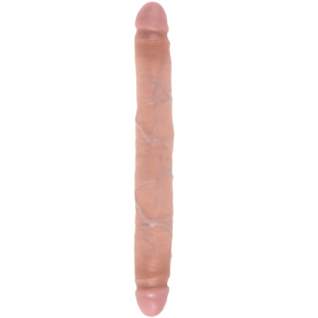 King Cock Flesh 12'' Slim Double Dildo