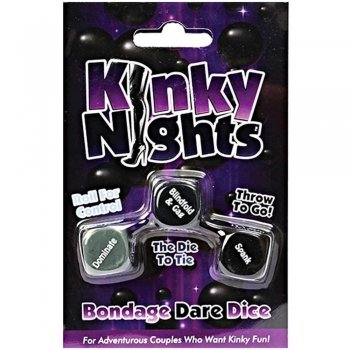 Kinky Nights Bondage Dare Dice Game