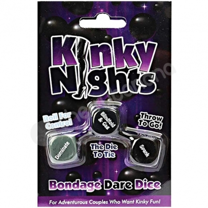 Kinky Nights Bondage Dare Dice Game