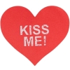 Cherry Banana Kiss Me Red Heart Shaped Nipple Pasties 2 Pack