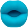 Kyst Lips Blue Ultra-Plush Liquid Silicone Clit Vibrator