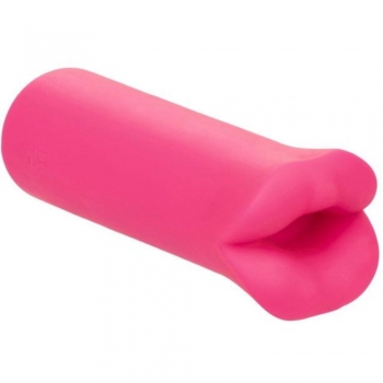 Kyst Lips Pink Ultra-Plush Liquid Silicone Clit Vibrator