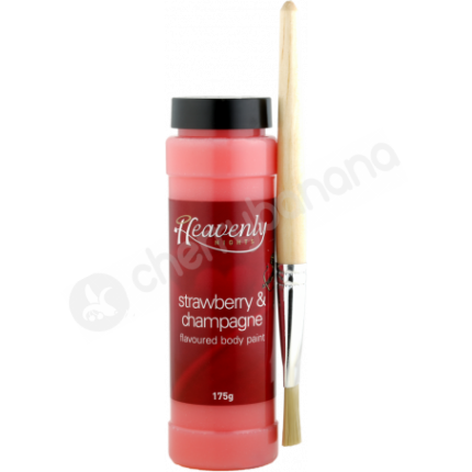 Heavenly Nights Strawberry & Champagne Body Paint 175ml